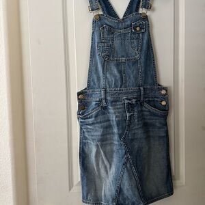 Gap Jean overalls dress size XS
